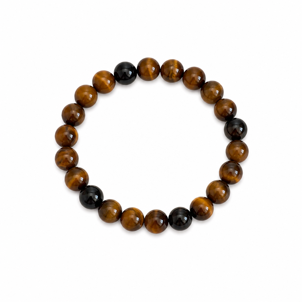 Tiger's Eye Gives Courage and Strength Beaded Bracelet