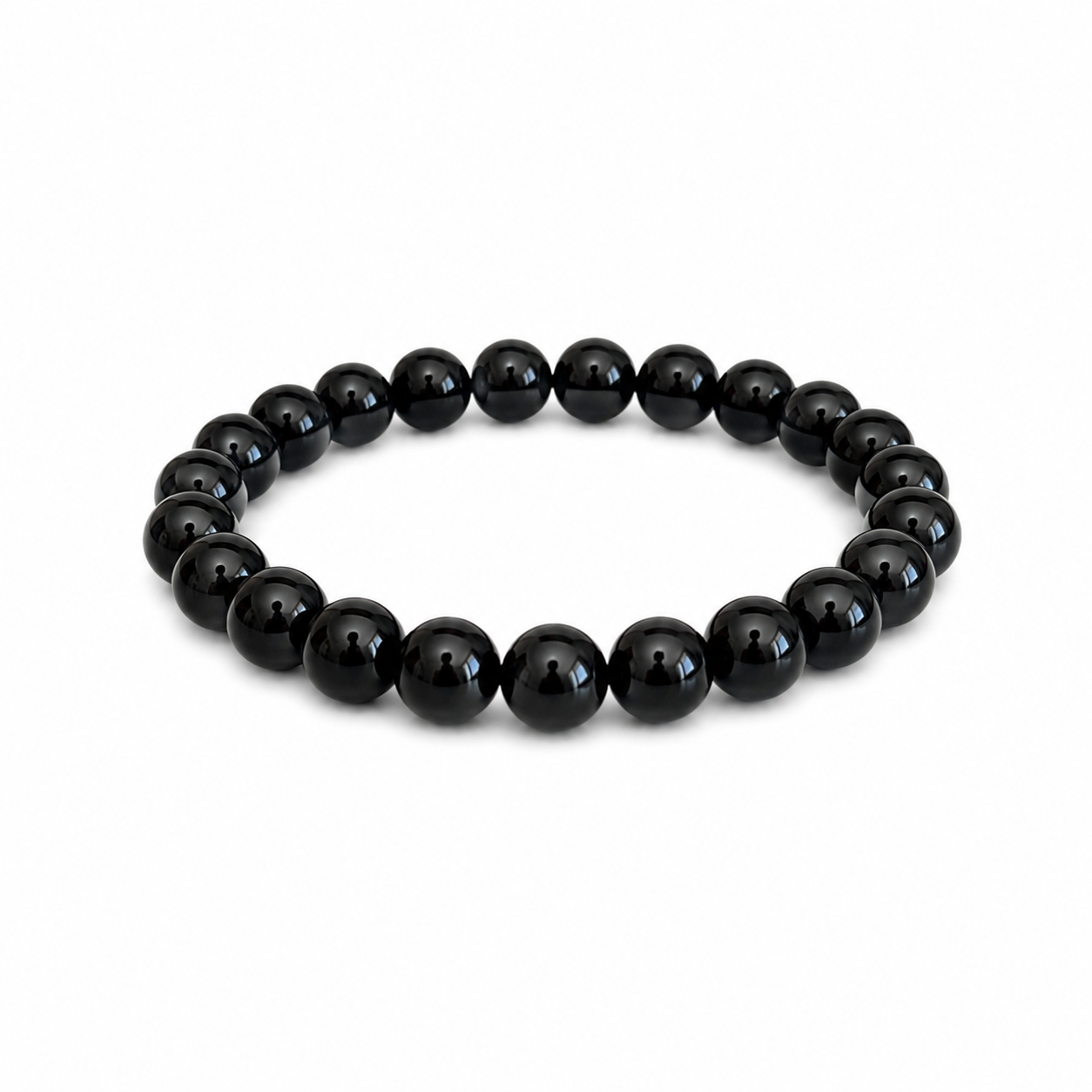 Obsidian Gives Protection and Confidence Beaded Bracelet