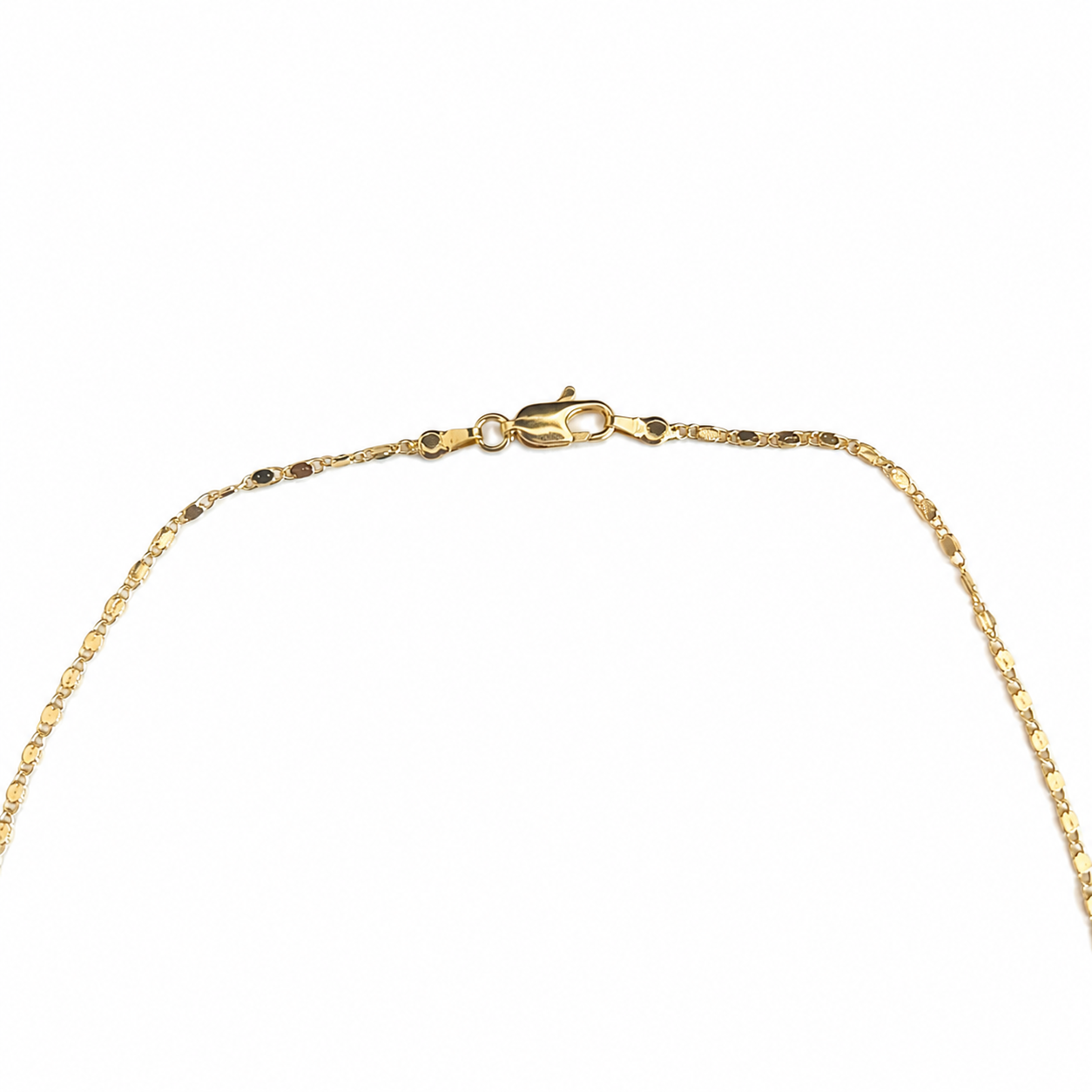 Gold Tone Midnight Teardrop Cross Pendant Necklace