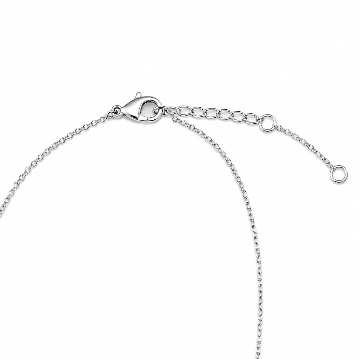 Silver Butterfly Cutout Necklace