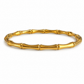 Gold Tone Bamboo Bangle