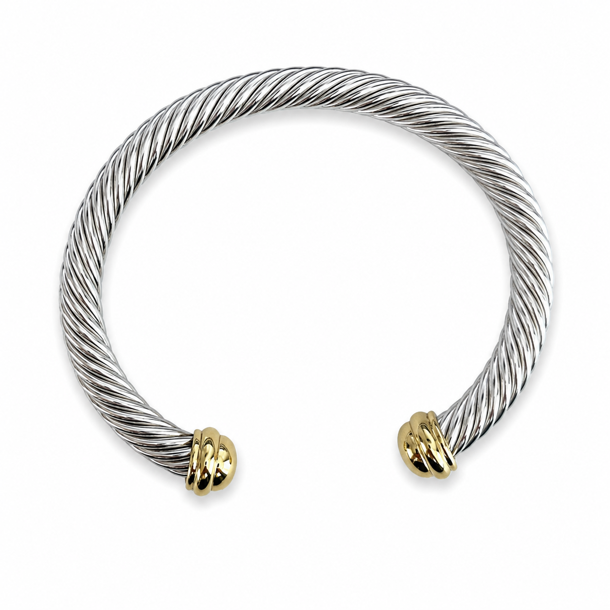 Silver Classic Cable Bracelet
