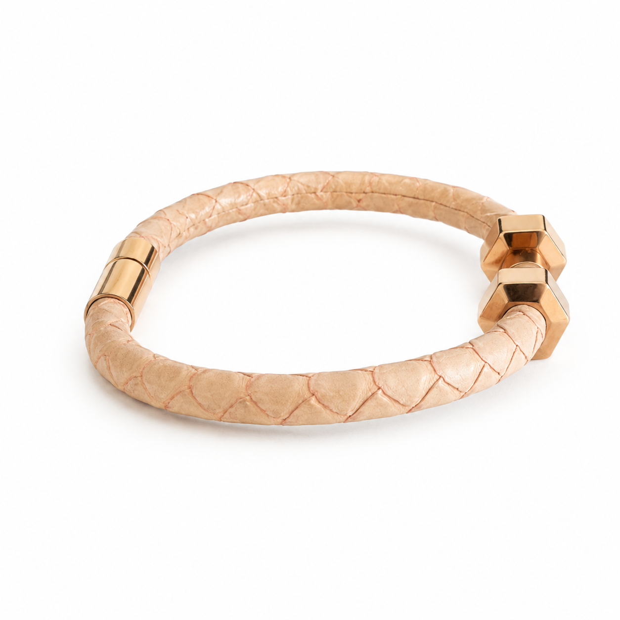 Nude Rose Gold Crew Bracelet