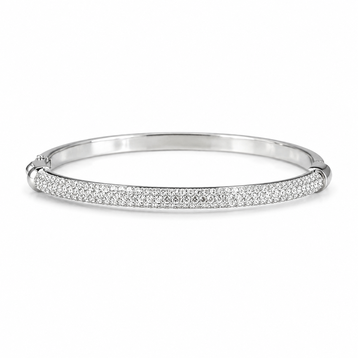 Silver Rhinestone Crystal Bracelet