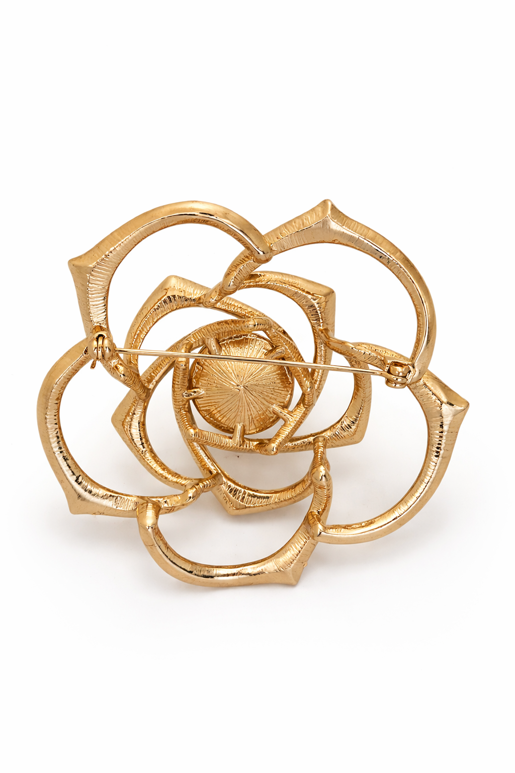 Flower Brooch Pin Flower Pearl