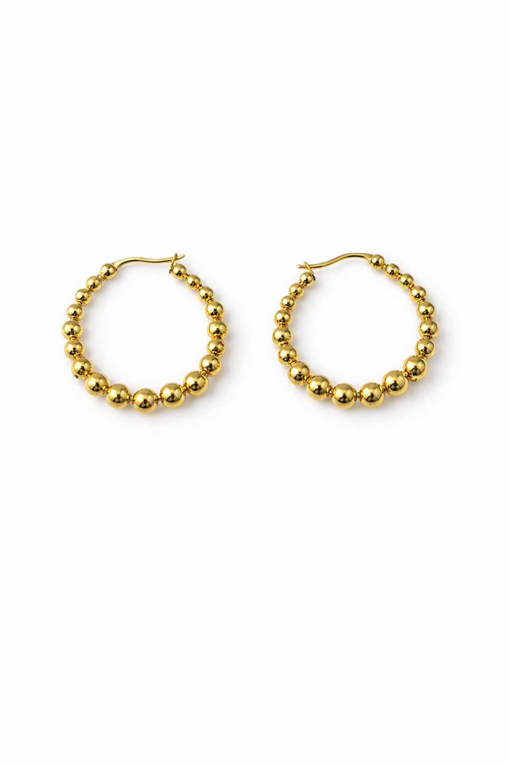 Gold Plated Hoop Earrings