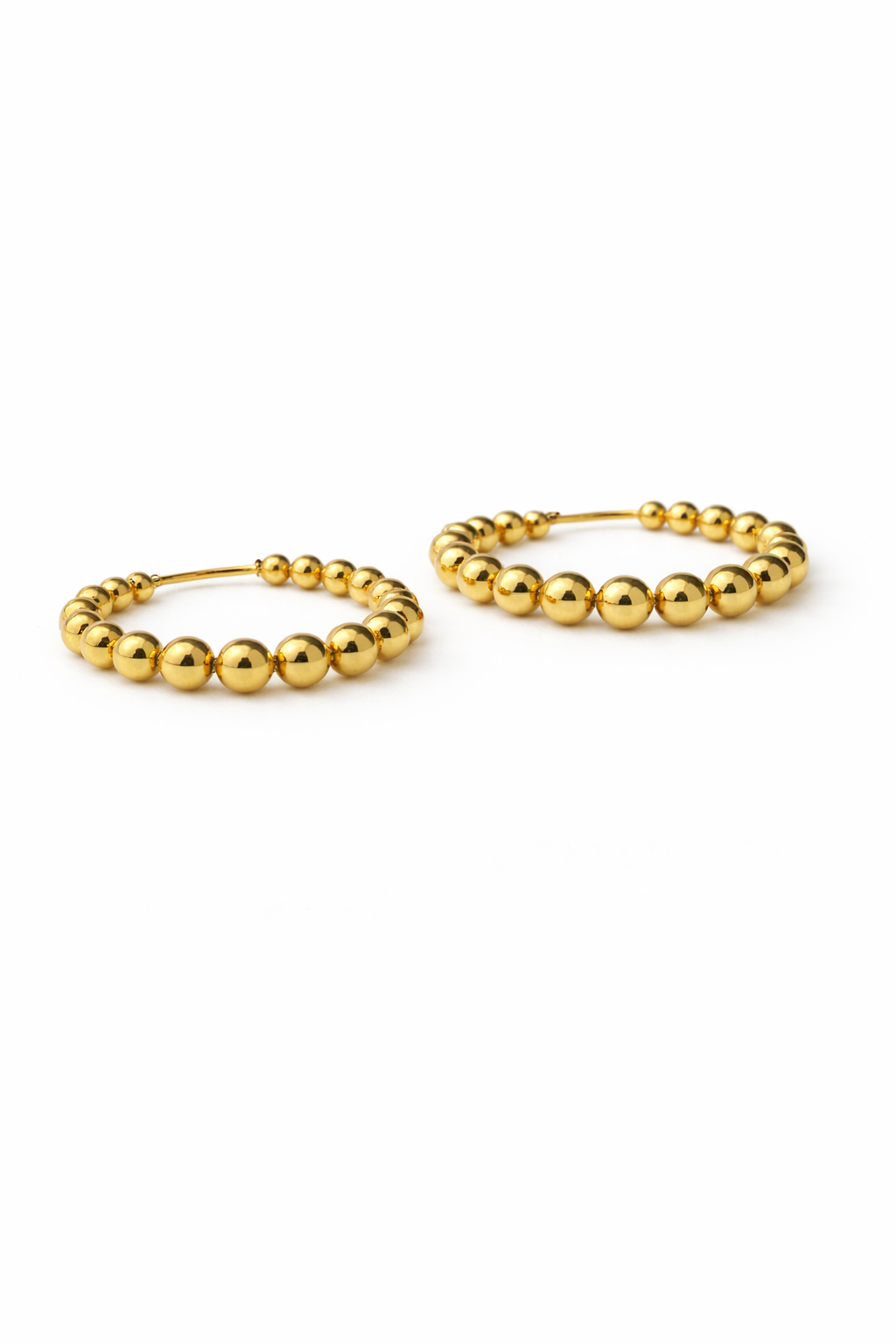 Gold Plated Hoop Earrings