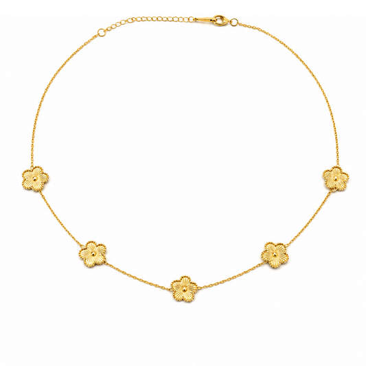 Clover Gold Necklace