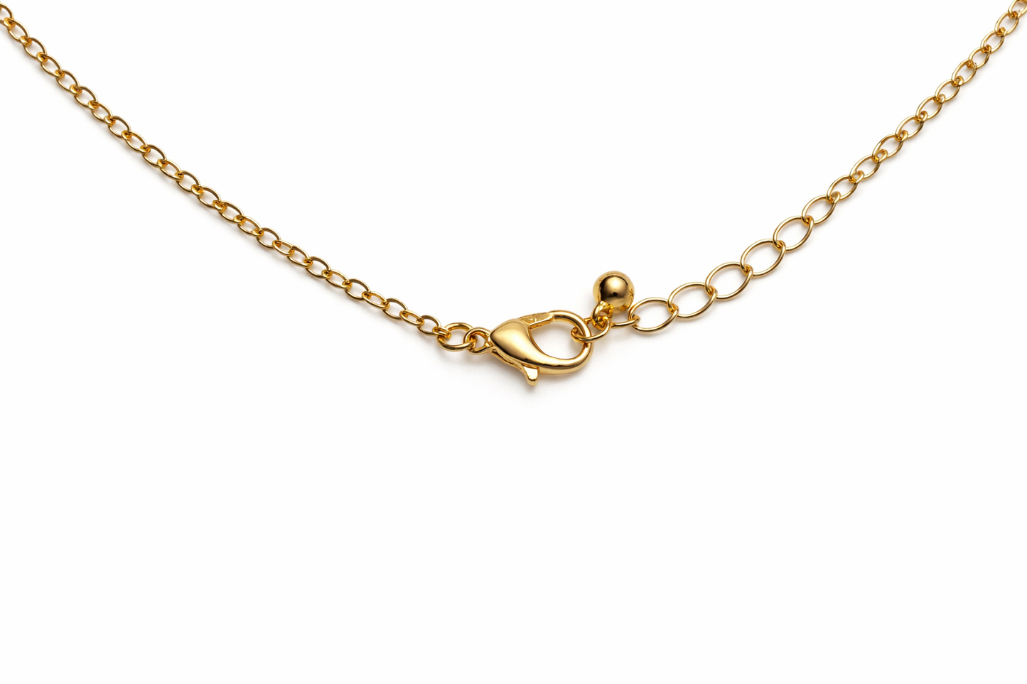 Gold Tone Flower Leopard Necklace