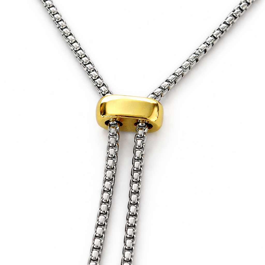 Silver Tone Serenity Adjustable Bolo Lariat