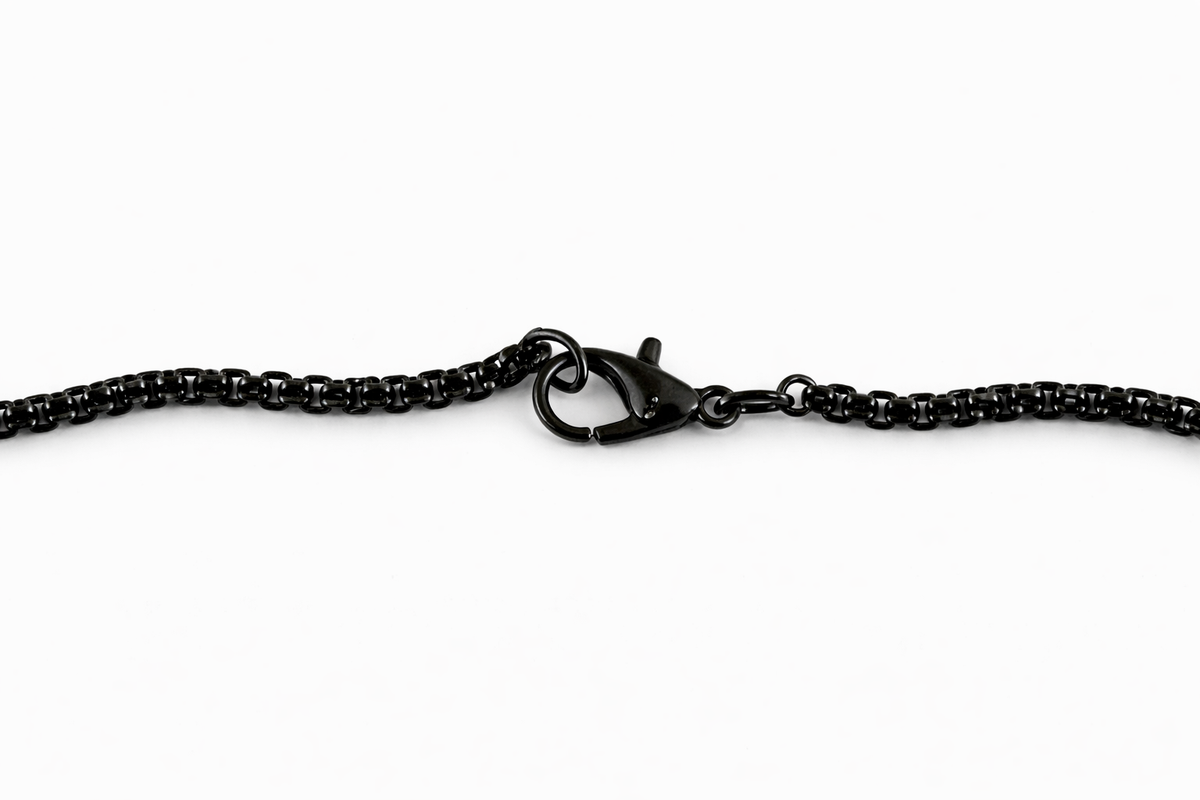 Black Tone Bounded Faith Cross