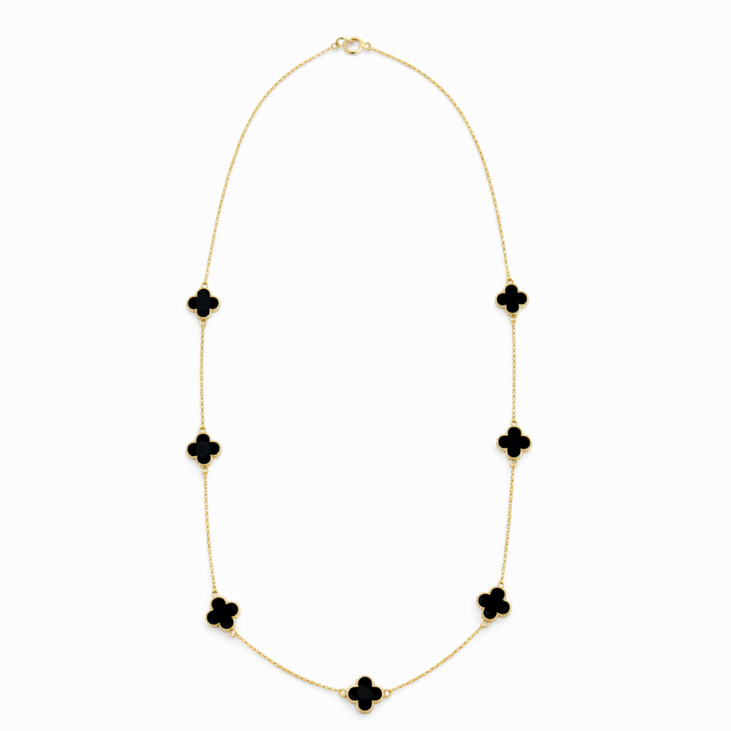 Gold Tone Onyx Night Soutoir